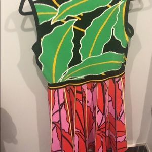 dvf parker knit dress